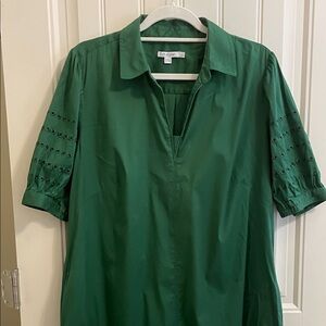 Chico's Green Midi Dress